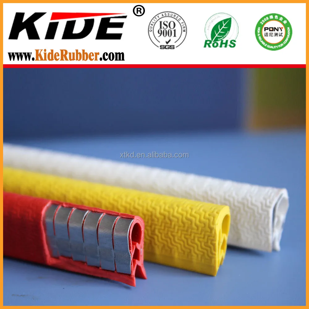 Self Gripping Vinyl Edge Trim With Metal Core Buy Sheet Metal Edge
