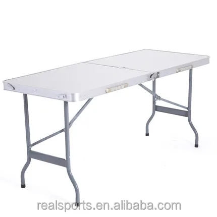 Niceway aluminium meja lipat kualitas tinggi banyak 8 ft besar meja lipat