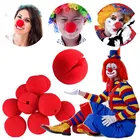 Foam Red Clown Nose Ball For Circus Birthday Parties