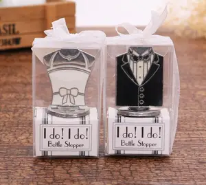 wedding gifts bride and groom designs wine bottle stopper for