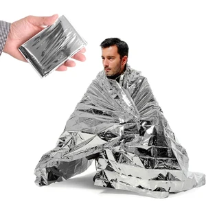 rescue aluminium foil emergency space blanket