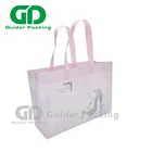 high quality factory audit recycle foldable woman high heal shoe packaging tote non woven shopping bag