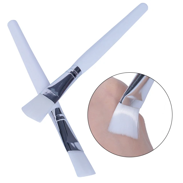 Lameila plastic handle facial care applicator brush wholesale 2pcs/set diy face mask brush with spatula 3524, White
Lameila plastic handle facial care applicator brush wholesale 2pcs/set diy face mask brush with spatula 3524, White