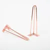 Set of 4 copper hairpin legs