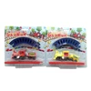 plastic promotion gift wind up railway train education toy