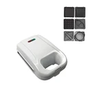 2019 portable detachable 6 in 1 electric sandwich maker with non-stick plates.