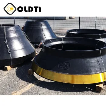 Cone Crusher CH890 Manganese Steel Wear Parts Casting Cone Crusher Bowl Liner Mantle