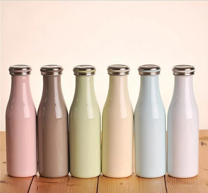 Mikenda D02 300ML Sweet Macarons color milk bottle thermos cup
Mikenda D02 300ML Sweet Macarons color milk bottle thermos cup