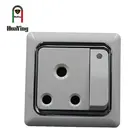 16A 1 gang switch 3 round India south africa wall socket