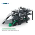 عالية الكفاءة 250-415Kw غير المنسوجة نسيج ماكينة