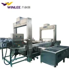 Quality and quantity assured meat food pre cooked machine
