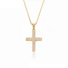 32292 Xuping white zircon color cross shaped pendant for Christmas gifts