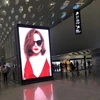 Energy saving full color HD LED video display screen 10inch motion sensor lcd pos display