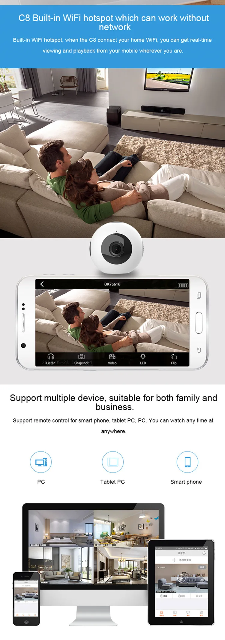Home security hd 1080p mini smart invisible hidden wifi spy camera .jpg