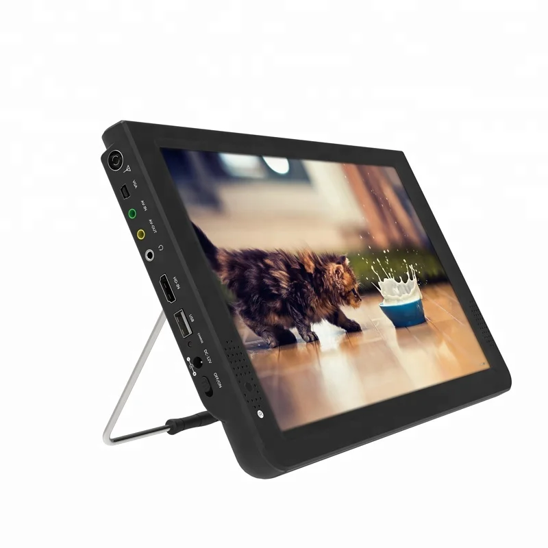 Factory cheap price Low power home tv dvbt dvbt2 tv 12 inch tv 1080P Portable Multimedia Player with video input
Factory cheap price Low power home tv dvbt dvbt2 tv 12 inch tv 1080P Portable Multimedia Player with video input