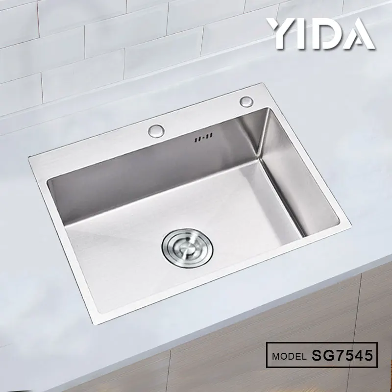Philippines Commercial Kitchen Sink Used 304 Stainless Steel Wash