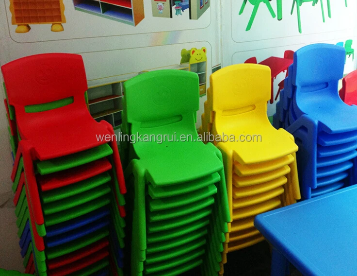 カラフルなプラスチック子供椅子pe材料仕入れ・メーカー・工場