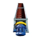 Tubular inclinde auger cement screw conveyor machine