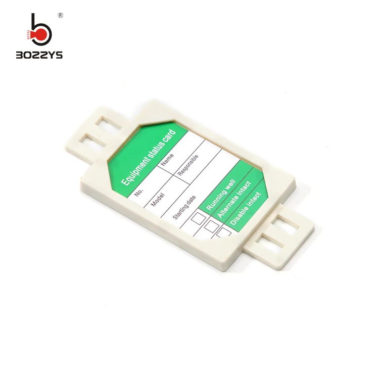 BD-P31 Safety Tagout Plant Machinery Harness Micro Tag, lockout tagout equipment