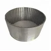 wedge wire screen filter mesh Wedge vee wire slot well screen nozzle stariner filter