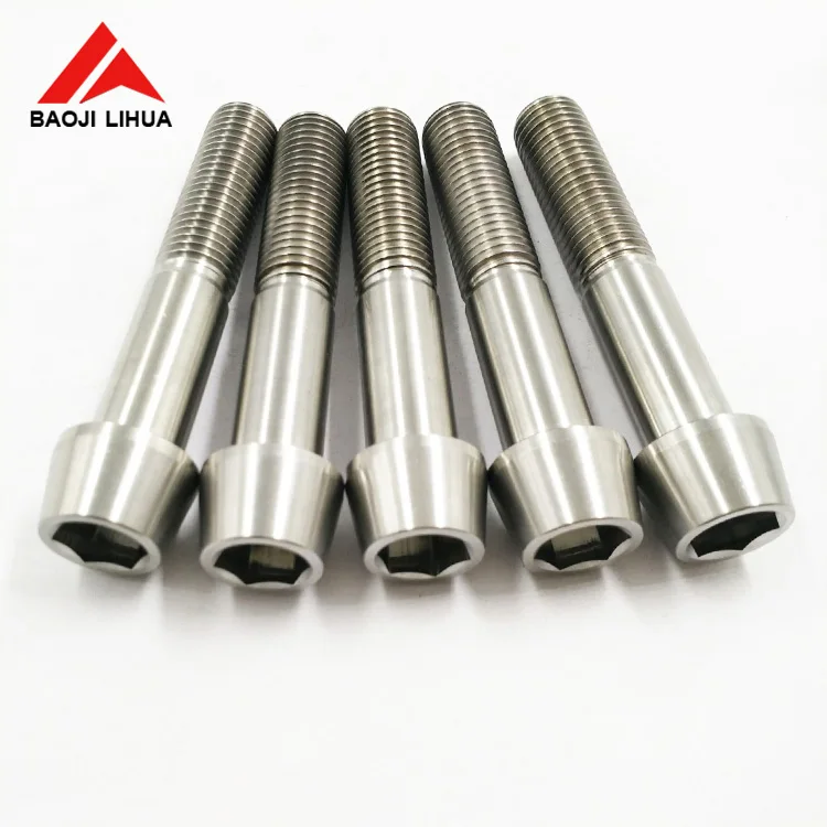 Hex head DIN 912 tap m5 m6 m8 Titanium bolt /screw for sale