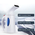 2018 Mini Portable Handheld Garment/Clothes/Fabric Electric Iron Steamer for Home & Travel, Steam/Soften/Sanitize/Remove Wrinkle