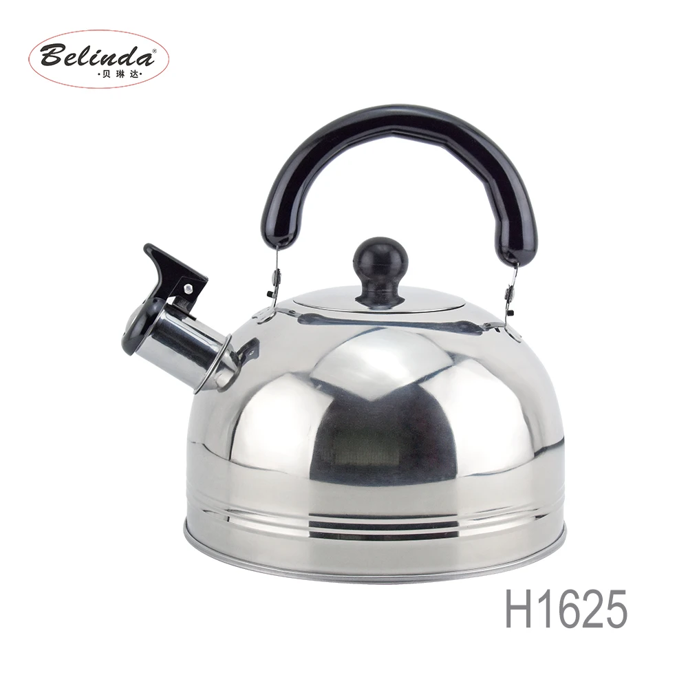 Home Appliances 2.0L 3.0L 4.0L Flat Bottom Metal Stainless Whistling Tea Kettle  H1625-8