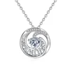 S925 Sterling Silver Mothers Day Giveaway Gift jewelry cz pendants