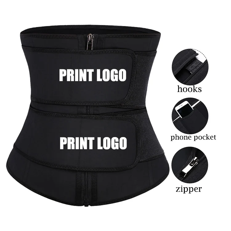 Custom Logo Compression Double Belt Adjustable Hooks Phone Pocket Slimming Tummy Shaper Latex Waist Trainer Women
Custom Logo Compression Double Belt Adjustable Hooks Phone Pocket Slimming Tummy Shaper Latex Waist Trainer Women
