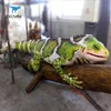 Customized animatronic animal life size realistic animatronic lizard