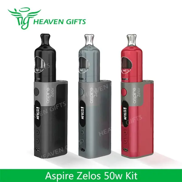 HeavenGifts Grand Stock 2500 mAh 2 ml 50 W Aspire Zelos Kit cigarette electronique