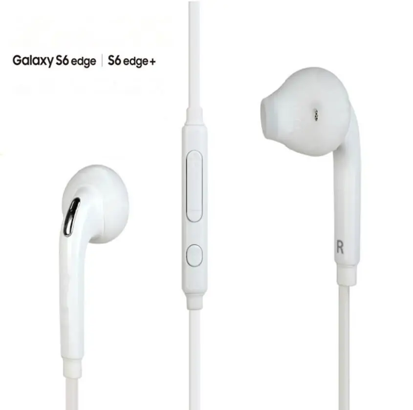 Hot sell Sport in- ear S7 S6 Earphone White Mobile Earphone handfree For Samsung earphone