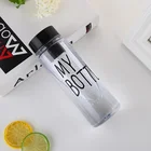 Custom My Bottle 500ML Plastic Water Bottle Beverage Sport Drinking With Filter