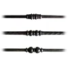 Ornamental outdoor antique wrought iron components balusters