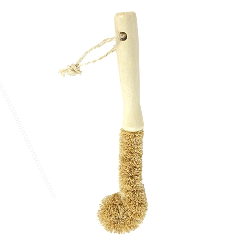 Wooden long handle coconut fiber coir cup brush glass glass cup bottle brush kitchen cleaning brush
Wooden long handle coconut fiber coir cup brush glass glass cup bottle brush kitchen cleaning brush