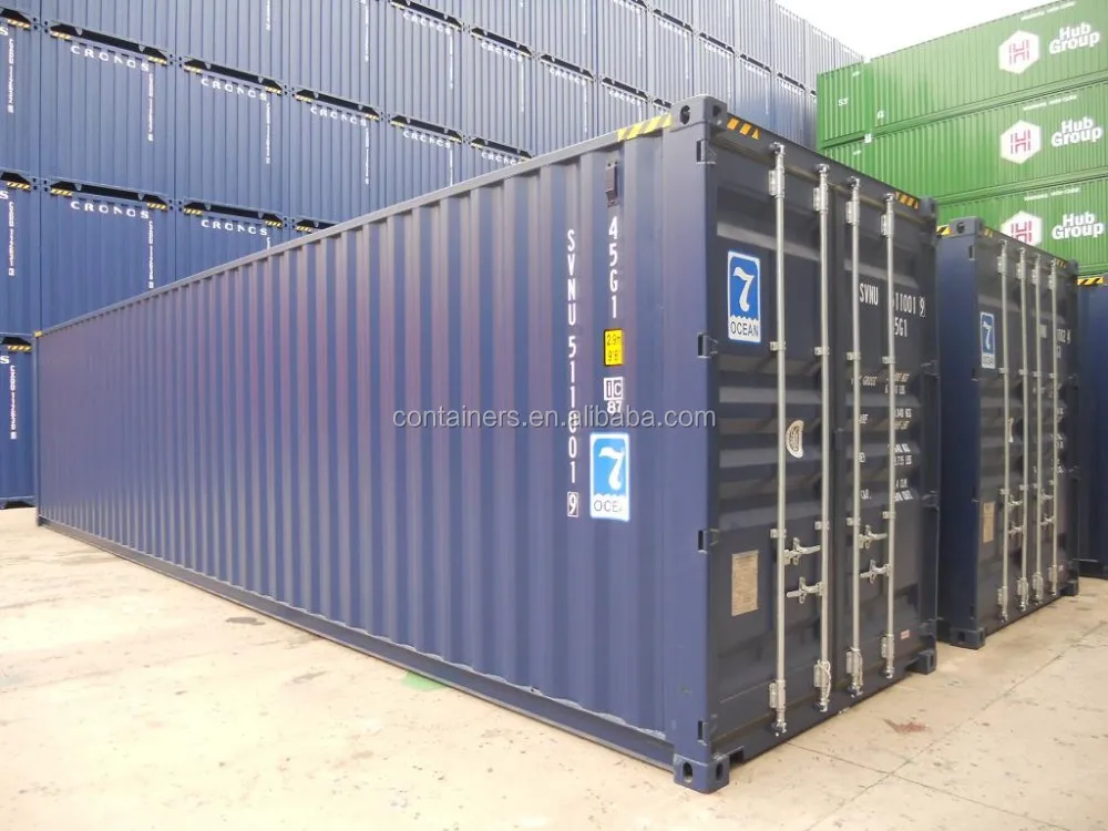 China New 40ft Hq Shipping Container With Steel Floor Buy New 40ft Hq