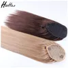 Hot Selling Wholesale Good Facdback Drawstring Remy Brazilian Human Hair Ponytail