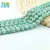 XULIN The Newest Amazonite Smooth Round Gemstone Natural Stone Beads for Jewelry Making