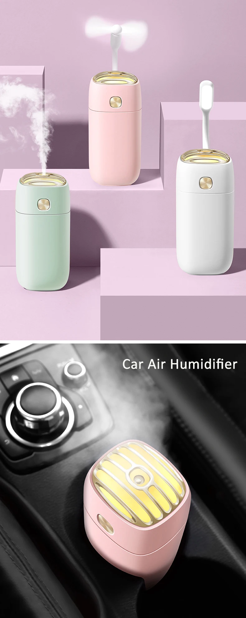 2018 Home Appliances Air Conditioning Appliances Portable Classic Ultrasonic Aroma Diffuser Cool Air Humidifier
