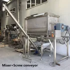 Food grade ribbon mixer dry powder mixing machine