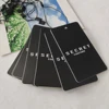 Custom Size Sew In Garment Card tag, Gift tag, summer new design colorful clothing tags garment jeans paper hang tags