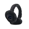 Winter Earmuff Headphones Unisex Foldable Ear Warmers,Bluetooth V5.0 Wireless Music Earmuffs Bluetooth Earmuffs