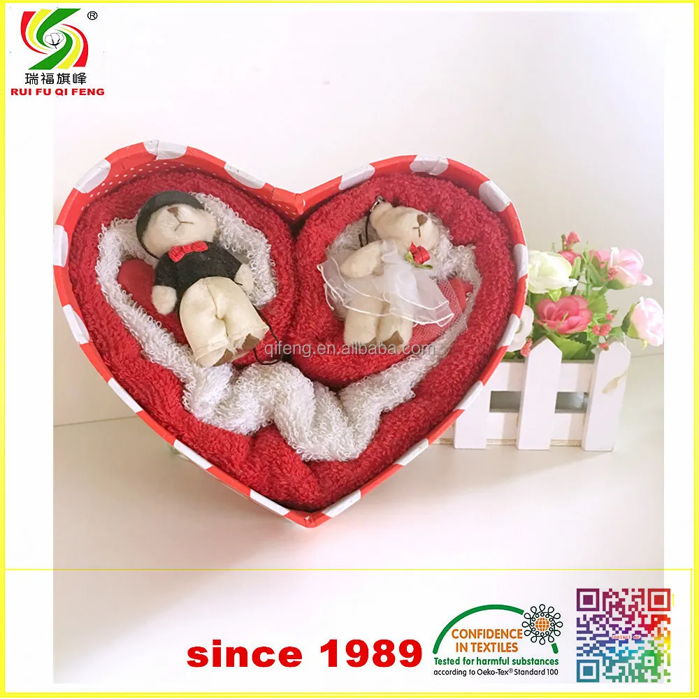 & leather products  ideas  towel gift packing ideas for wedding