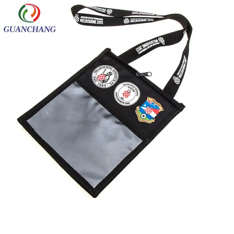 Guangdong crafts cheap custom country flag nfl lanyard for teenagers