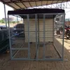 Eco-friedly and stocked galvanized large outdoor folding dog kennels/dog cages/pet houses