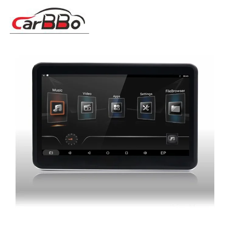 Оптовая продажа OEM 11,6 дюймов android 6,0 подголовник AV вход 768*1366 разрешение Bluetooth wifi 3g dongle Универсальный Автомобильный IPS ЖК-монитор