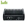 oem odm mini nettop pc server core I3 6100U industrial fanless nano computer with 2 rs232 support dual display