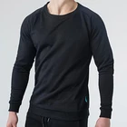 OEM Wholesale Custom Branded High Quality Long Sleeve White Reflective Winter New Arrival Comfortable Workout Gym Mens T Shirt