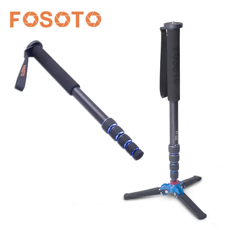 Fosoto Professional 65-inch Camera Aluminium Monopod with Folding Three Feet Support Stand
Fosoto Professional 65-inch Camera Aluminium Monopod with Folding Three Feet Support Stand