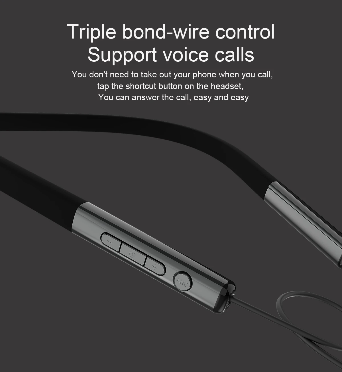 ANC Active noise cancelling earbuds wireless headset bluetooth earphone active noise cancelling 5.0 bluetooth headphone - ANKUX.COM
